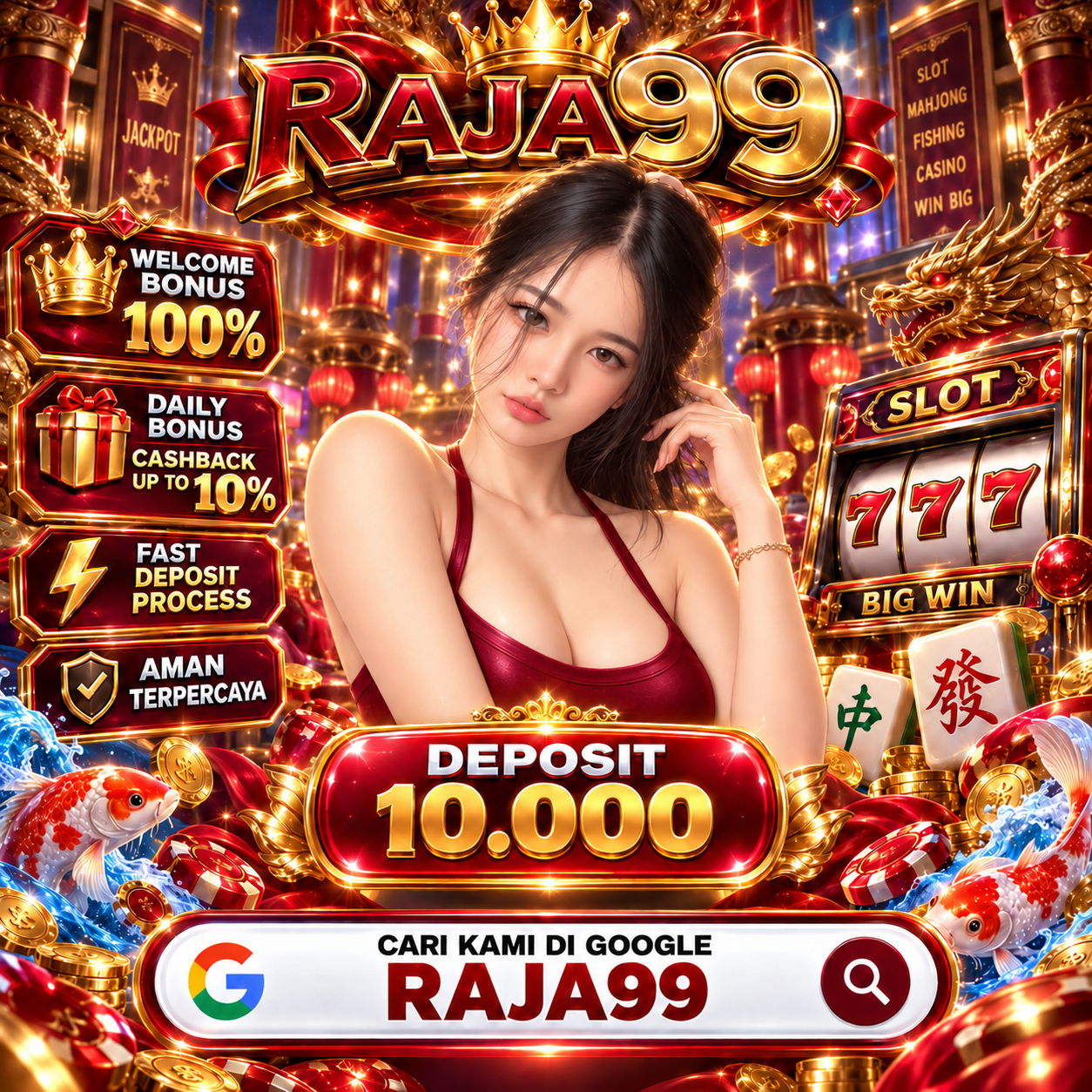 RAJA99: 8 Bocoran Game Rekomendasi RAJA999LOGIN Bet 100 200 Perak Terbaru